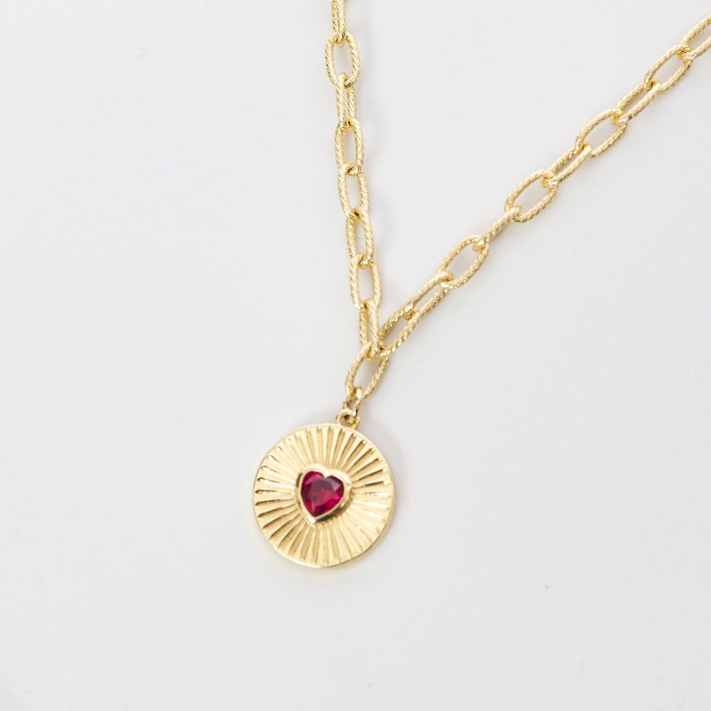 Collar Corazón Rojo