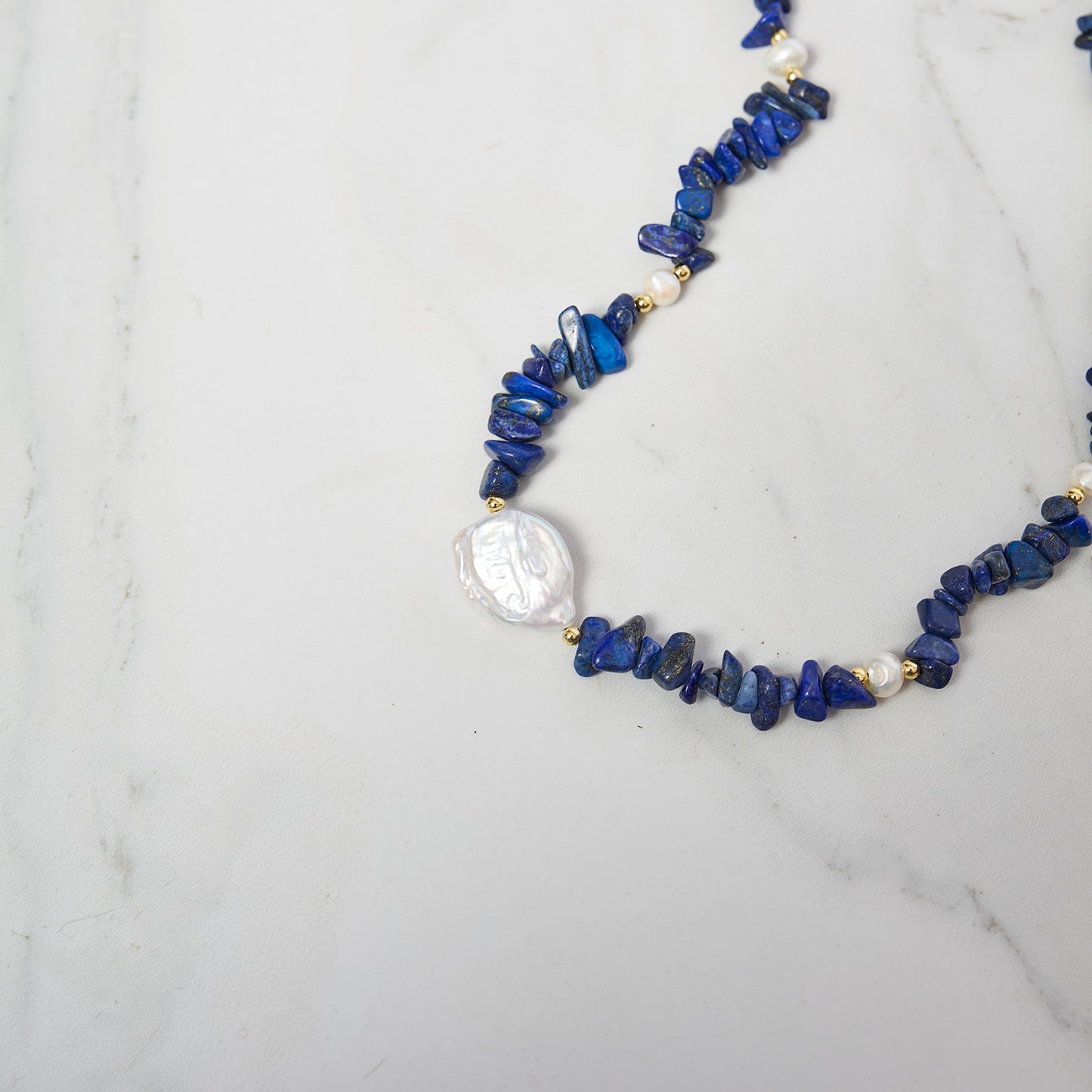 Collar Blue Stone