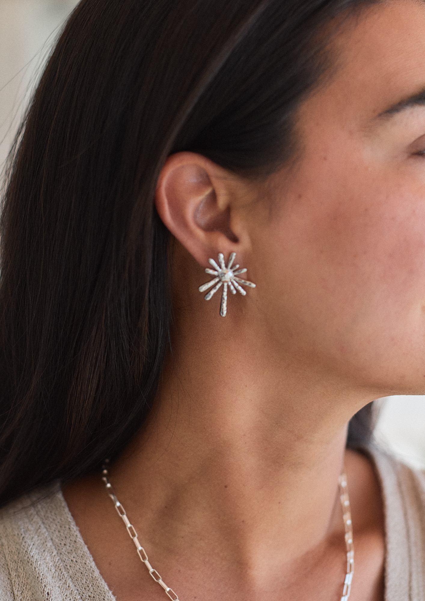 Aros Estrella de Mar Silver