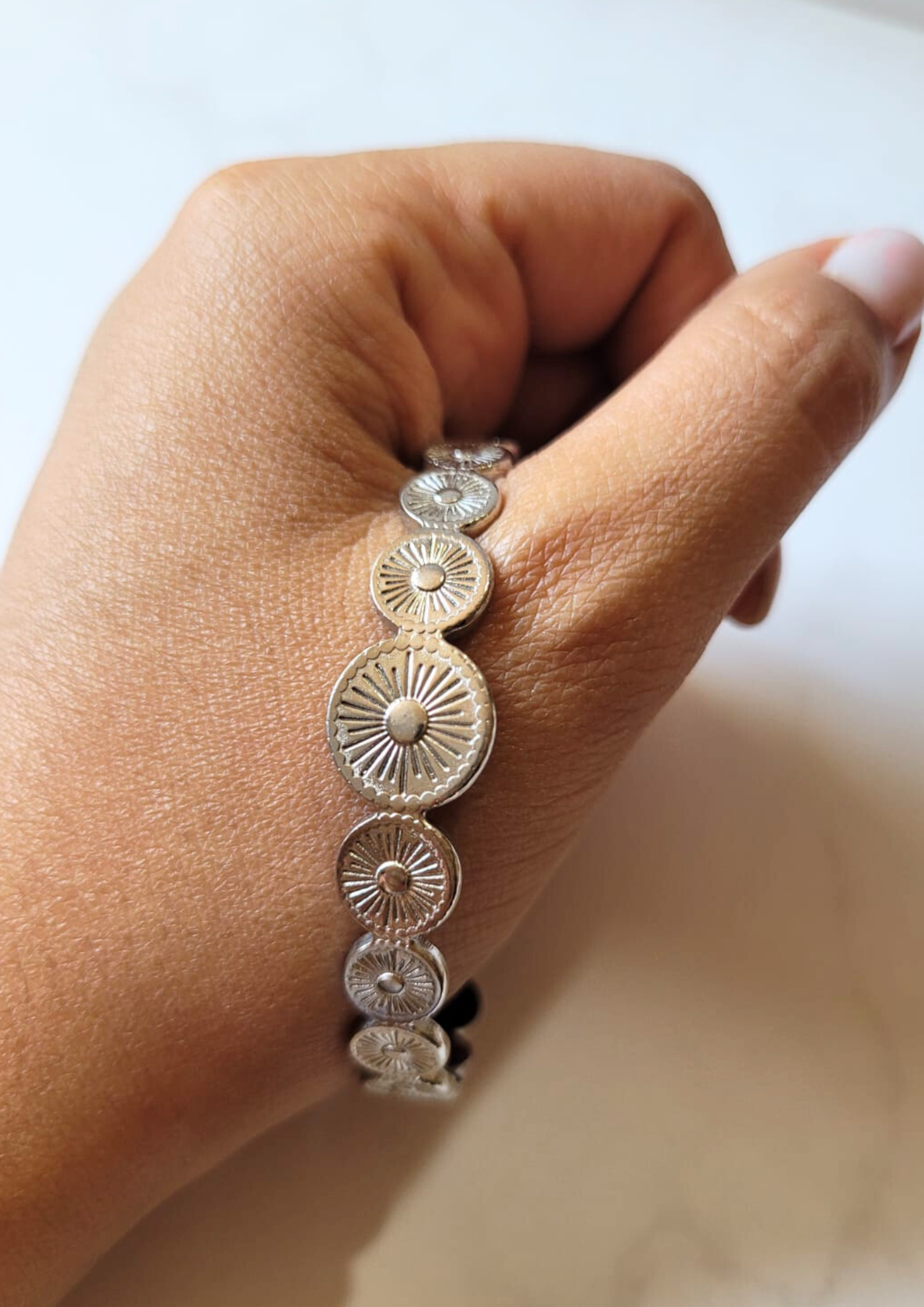 Esclava Flower Silver